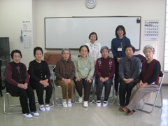 地域健康教室「げんき」参加者の皆様